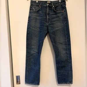 Citizens of Humanity Dree Crop High Rise Slim Straight Jeans, Size 27